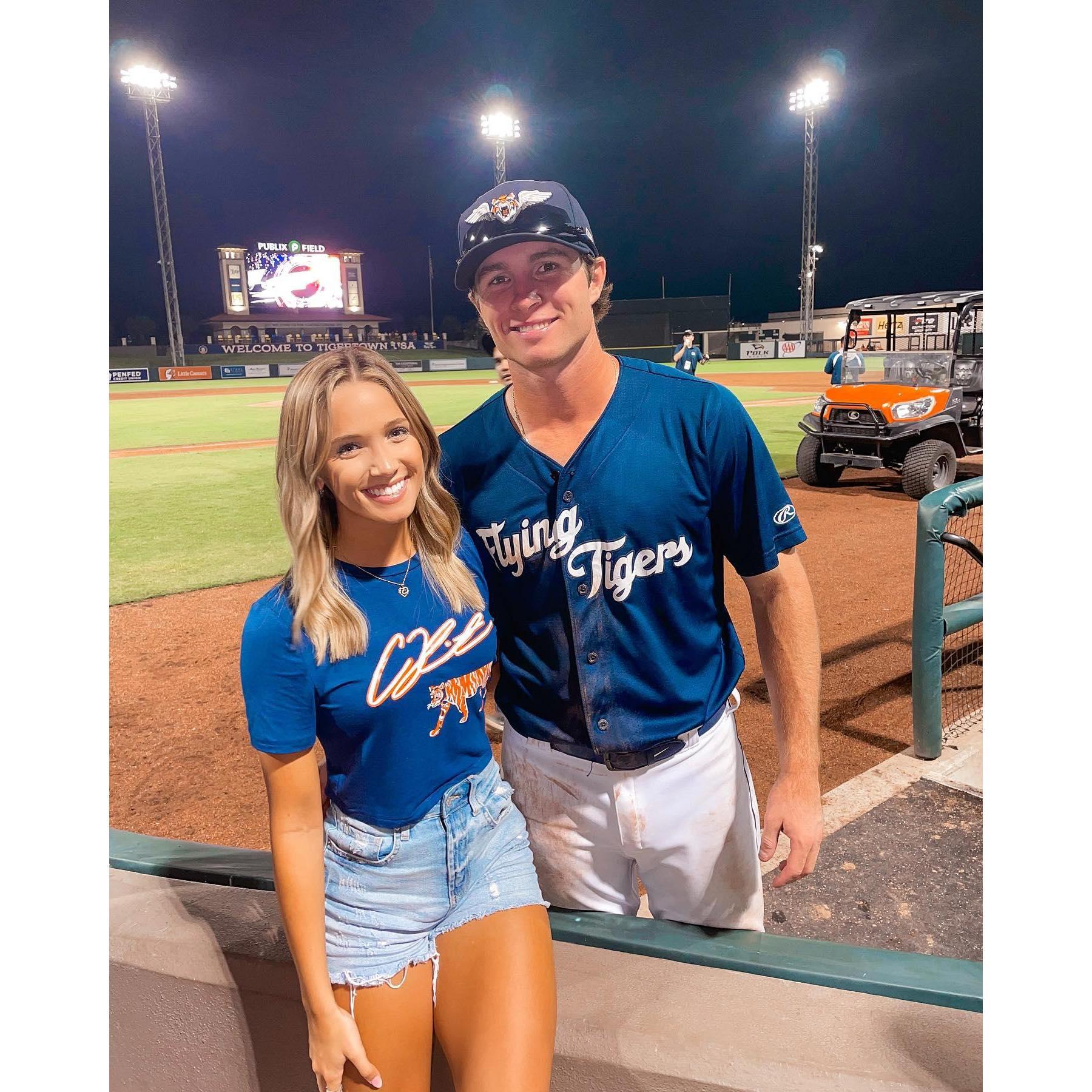 This is when Colt played Low A ball for the Lakeland Flying Tigers.