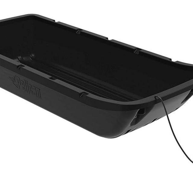 Pelican - Trek 52 Utility Sled - Cyan - Ram-X Runners, Pull Rope and Travel Cover - 4 Season Sled - Any Outdoors Activities - Carry Up to 226 lb - Heavy Duty RAM-X Construction - LDT52PA30-0