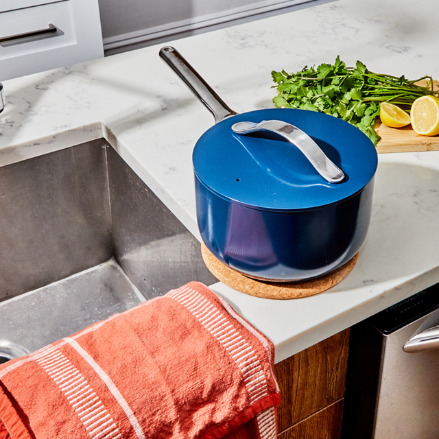 Caraway Sauce Pan, Navy