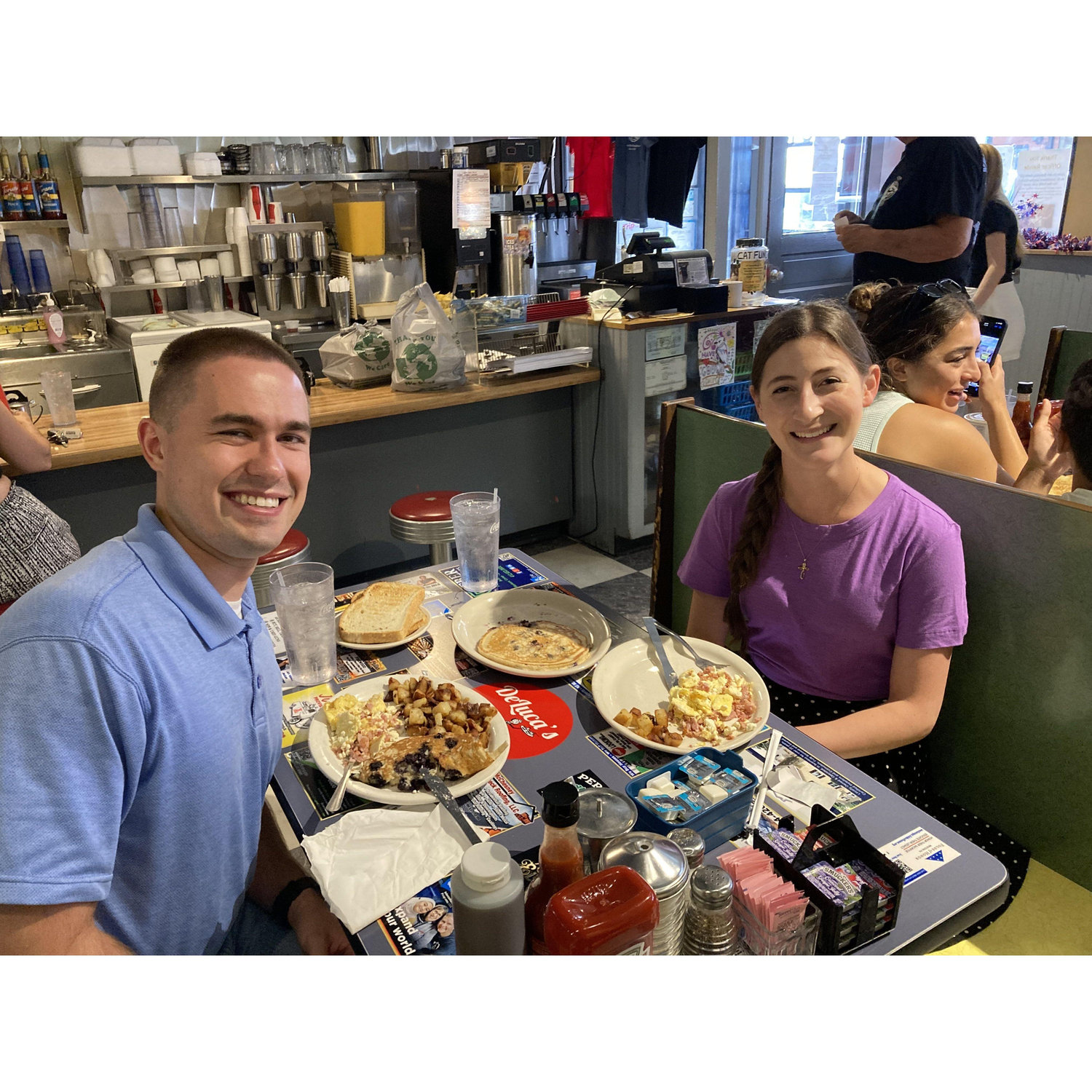 Touring some of Pittsburgh's best attractions (DeLuca's Family Restaurant!).