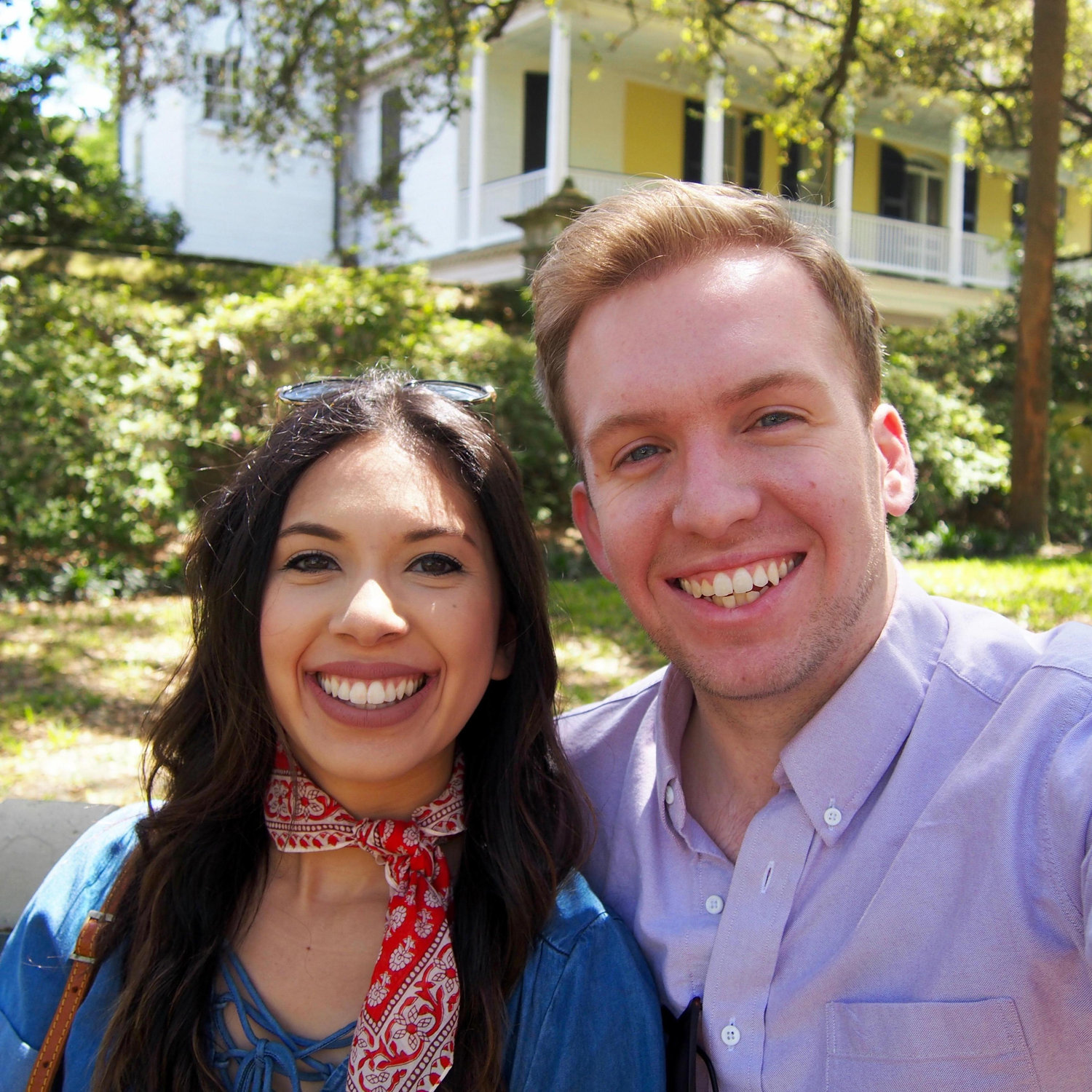 We love to travel together.  Our most recent trip took us to Savannah and Charleston!