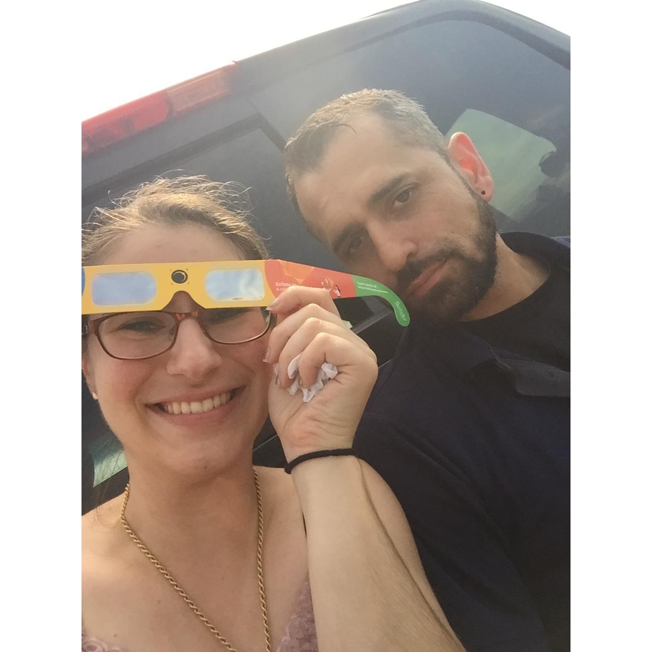 Watching a Solar Eclipse 
8-21-2017