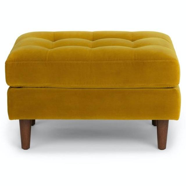 Sven Yarrow Gold Ottoman