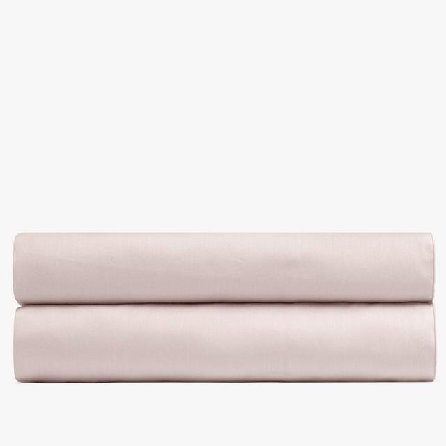 Sateen Fitted Sheet - Blush, Queen