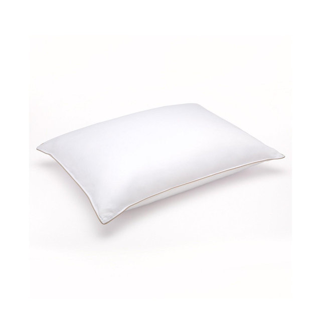 Downlite Soft White Goose Down Hypoallergenic Standard Pillow – Perfect for Stomach Sleepers