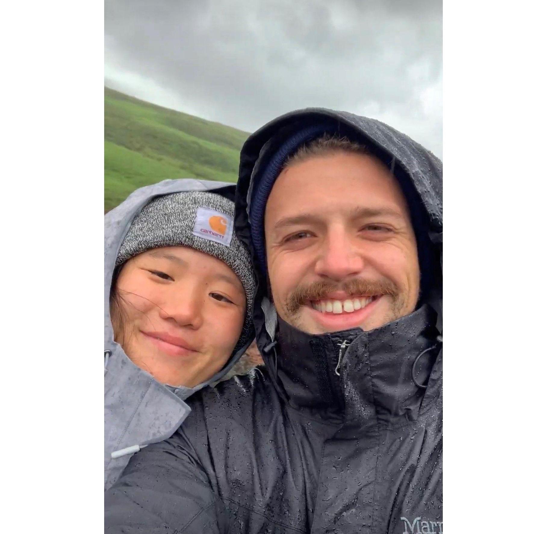 6 months into our relationship we went to Iceland! Nothing like a 14 day road trip to see if you are compatible or not!