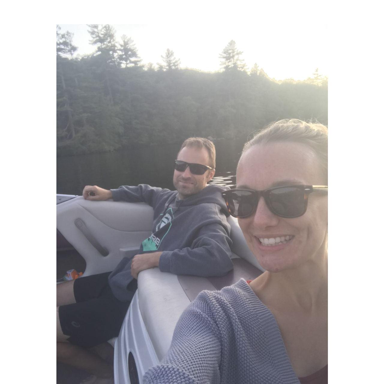Boat rides on Lake Blaisdell in NH