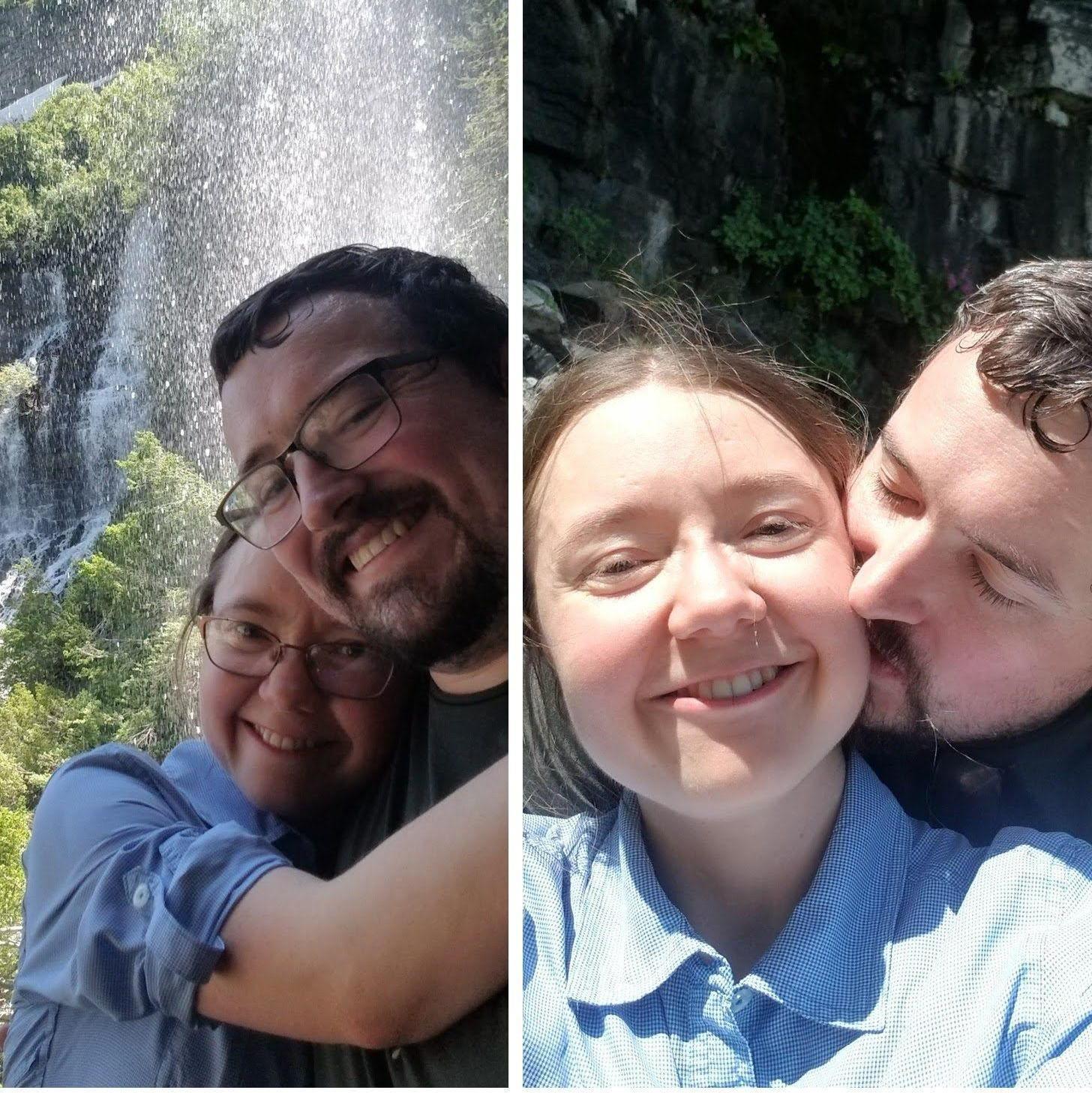 We hiked to Scout Falls and we had such a sweet, overwhelmingly beautiful time together there, marveling at the wonderful, gracious work of God both in nature and in our relationship.