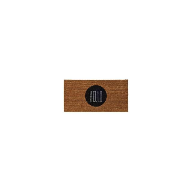 Coir Door Mat "Hello" - 3R Studios