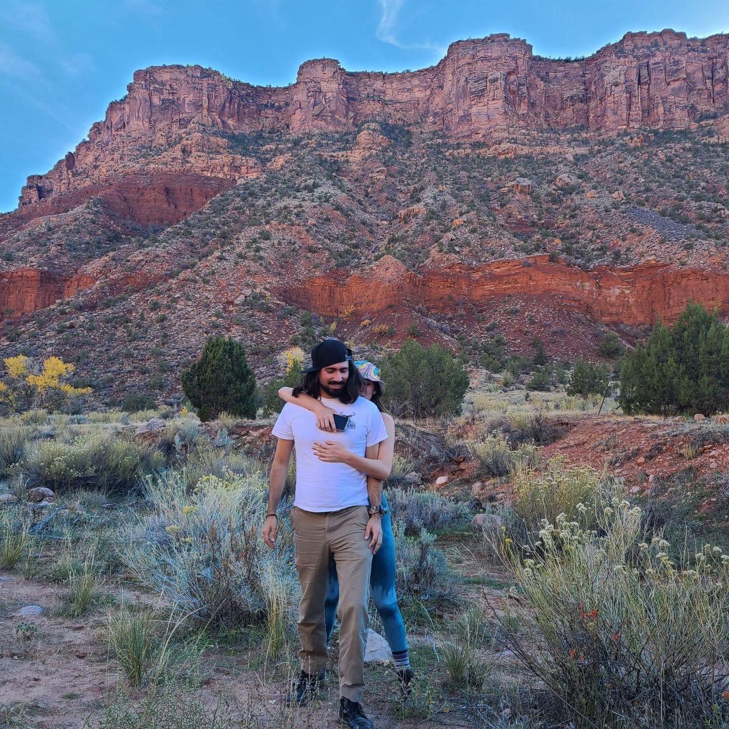 A day off on their travel shoot spent off-roading through Gateway, Colorado.
