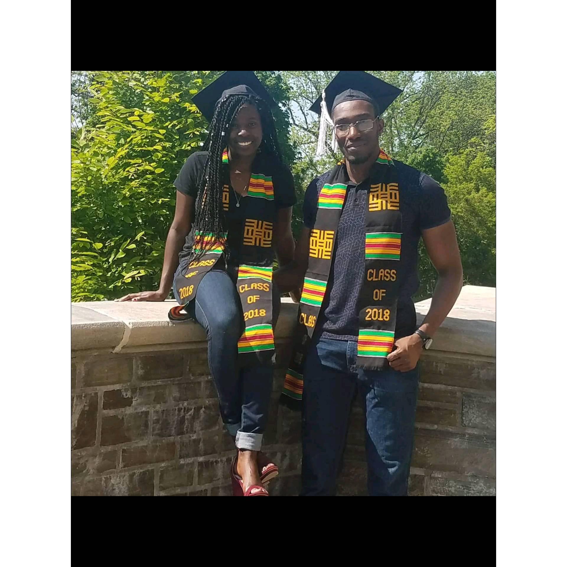 Our graduation photos
