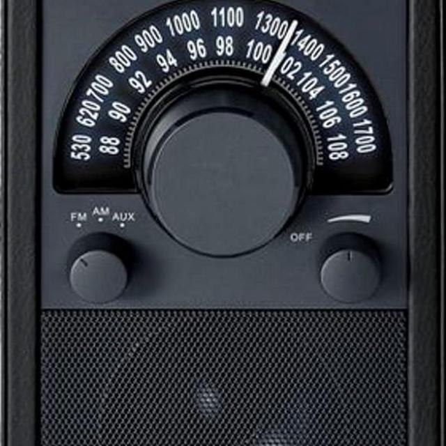 Sangean WR-15BK AM/FM Table Top Wooden Radio (Black)