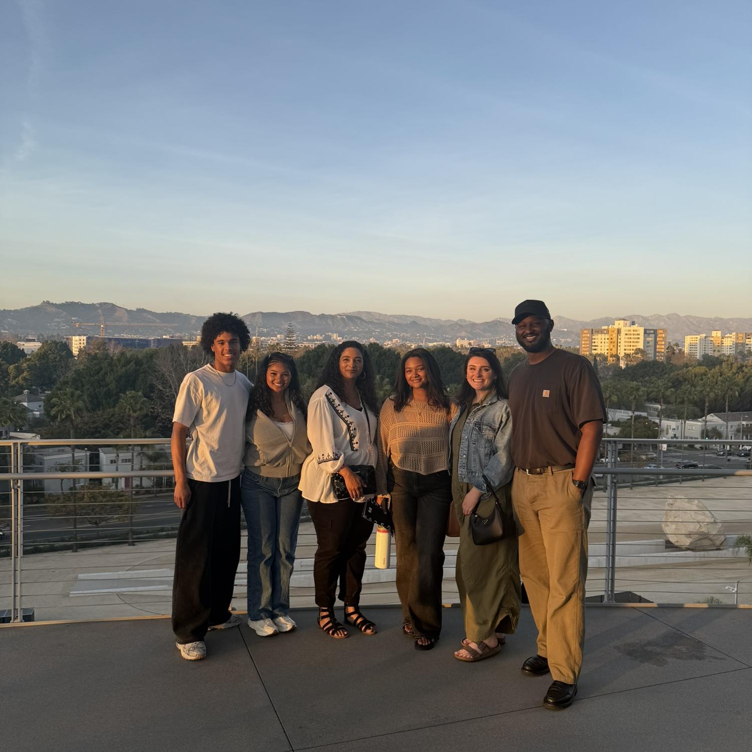Visiting family in LA