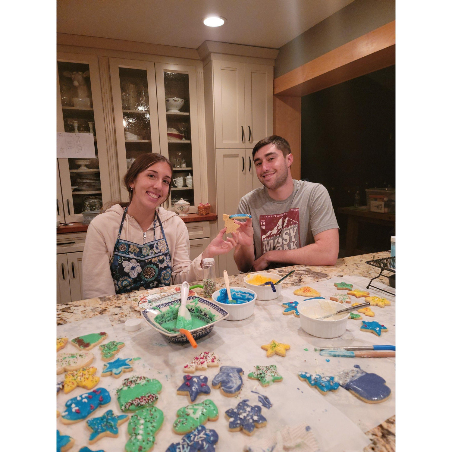 annual cookie baking tradition