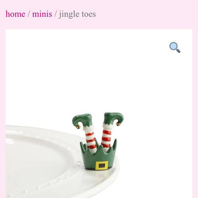 Nora Fleming mini- jingle toes