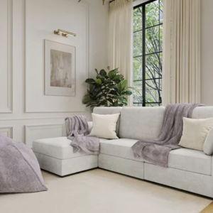 Lovesac Modular Sectional Sofa Bundle 4 Seats/5 Angled Sides with Storage