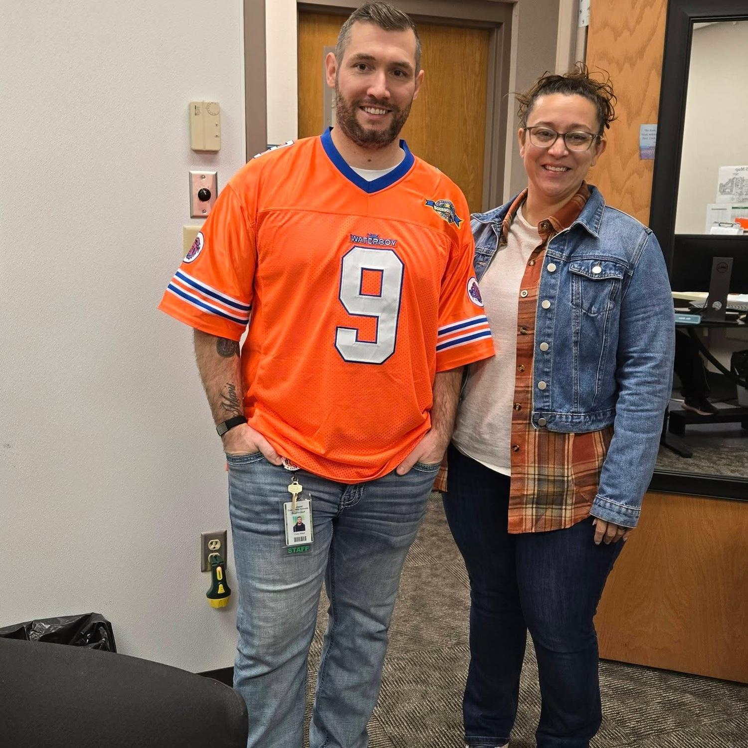 Adam Sandler Day at work!
