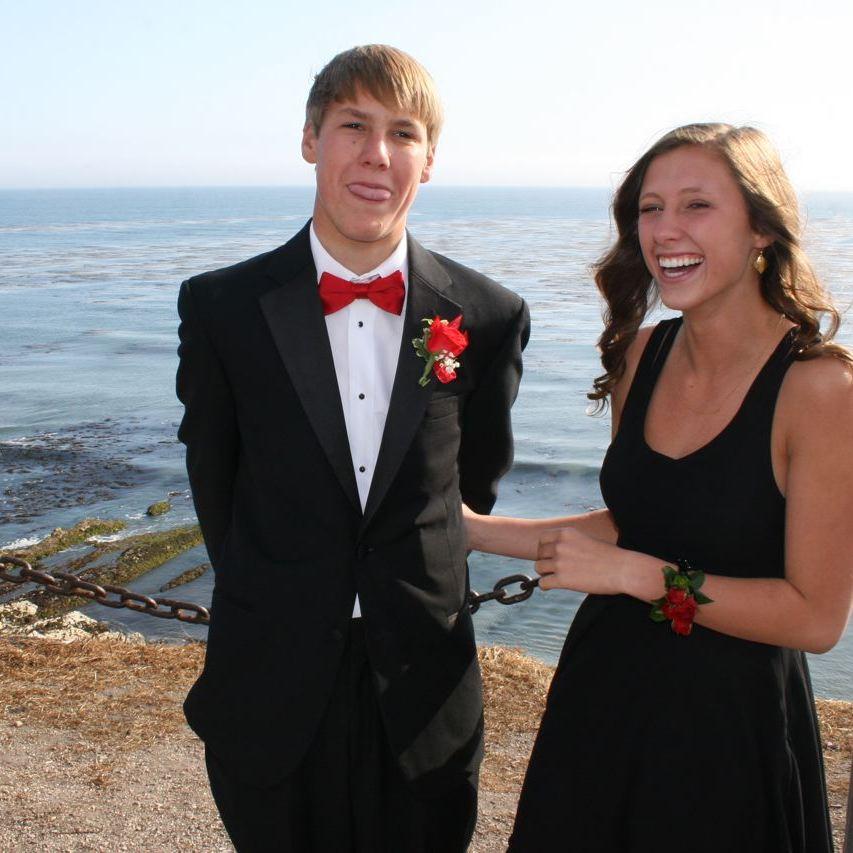 Prom 2013, we were juniors in high school and had been going steady for about a year :)