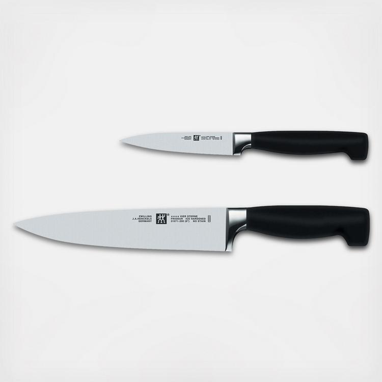 ZWILLING, Four Star The Must Haves Knife Set, 2-Piece | Zola