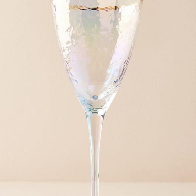 Lustered Wine Glasses, Set of 4