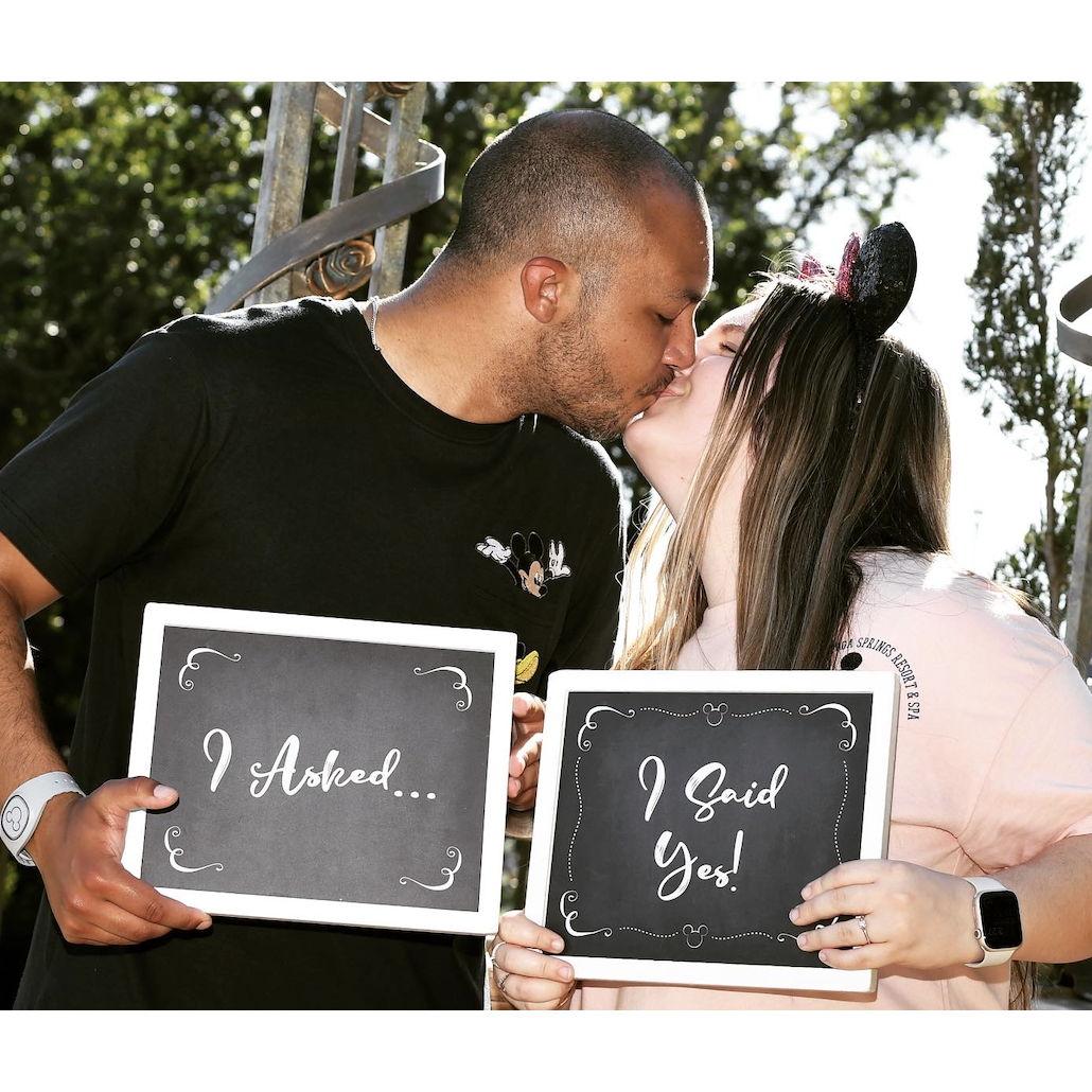 He turned our Disney trip into a lifetime memory with a "yes!"