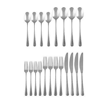 Keene Mirror Hammered 20 Piece