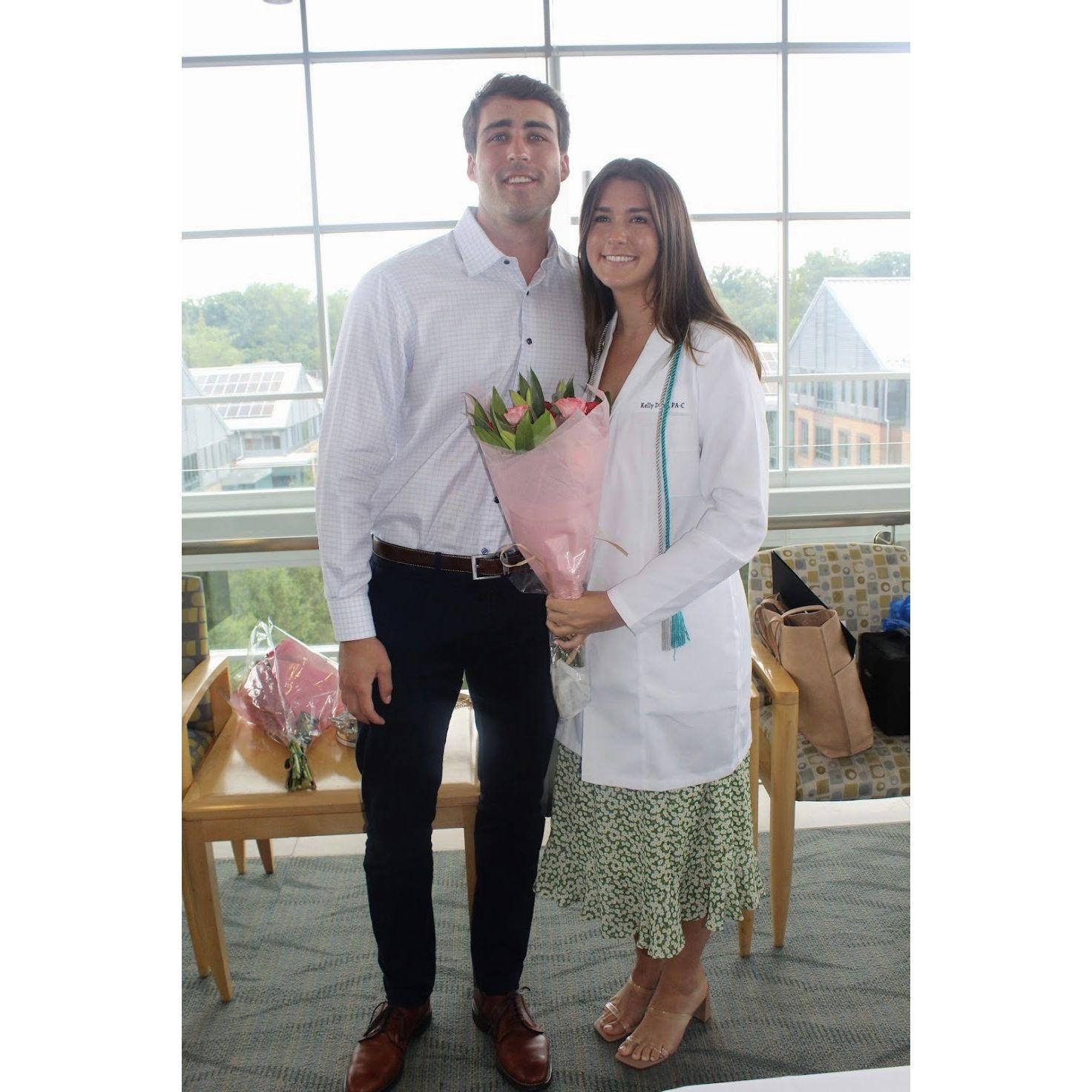 Kelly's PA school graduation 2022
