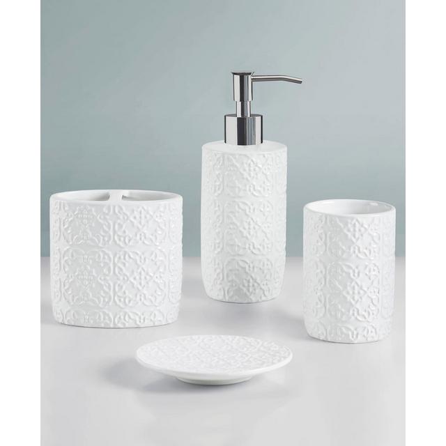 Martha Stewart Tara 4-Pc. Bath Accessory Set