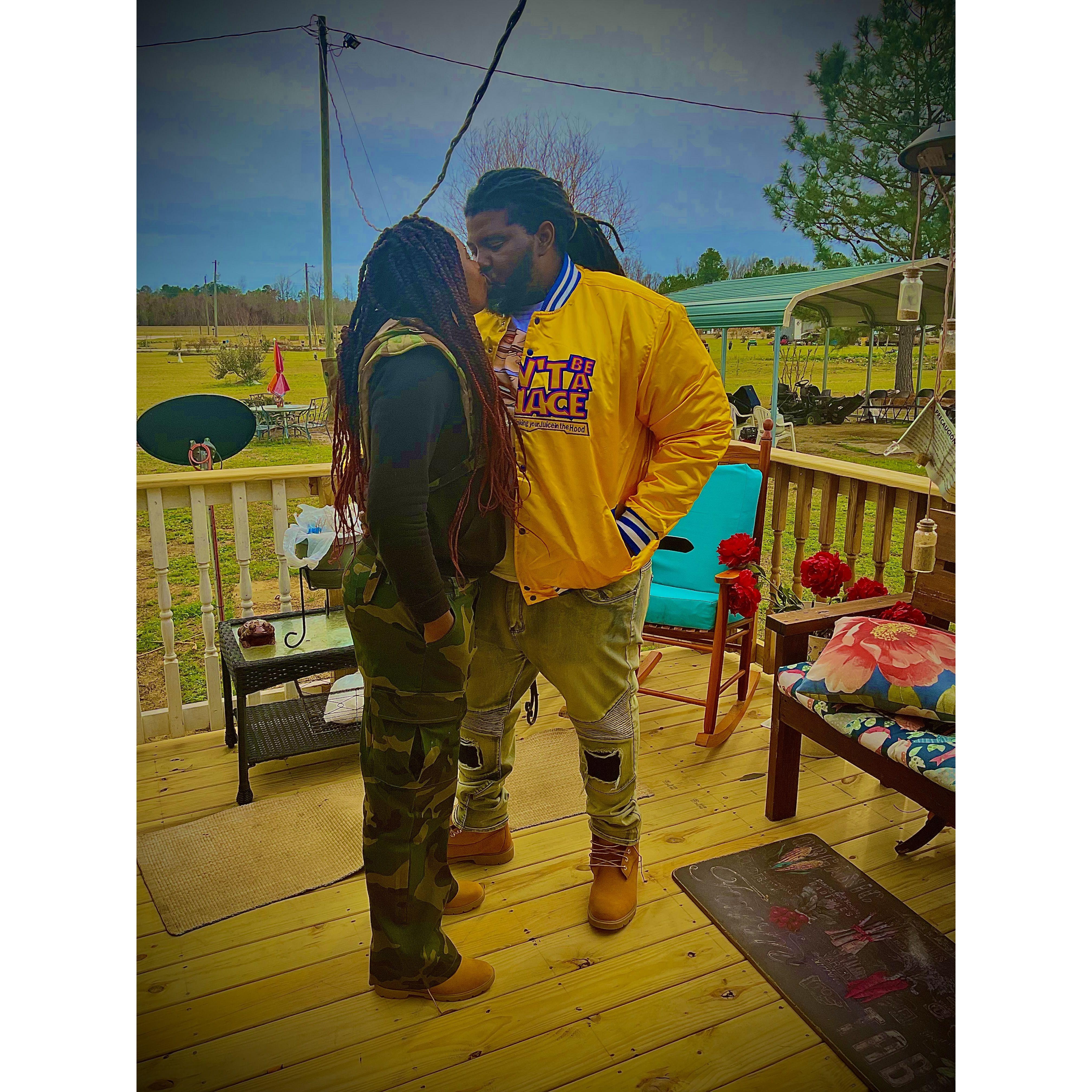 Stuck together like GLUE