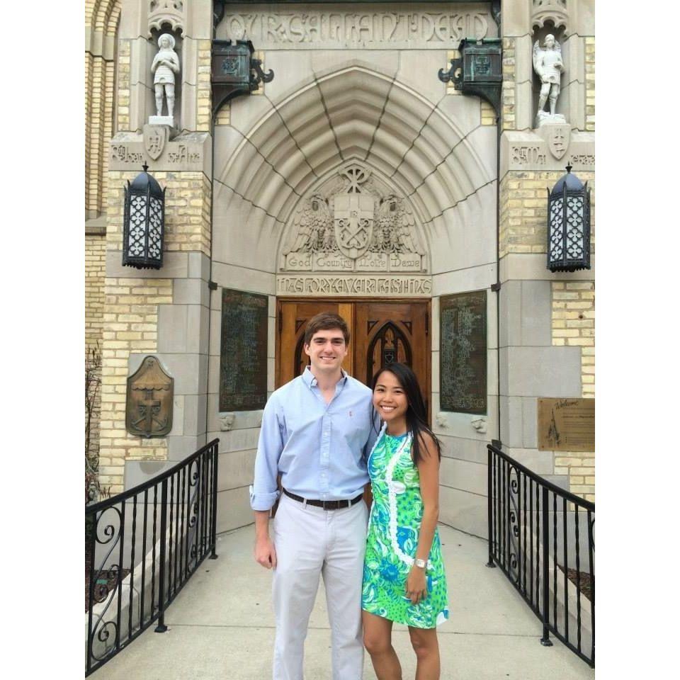 Our first picture together at school 2014!