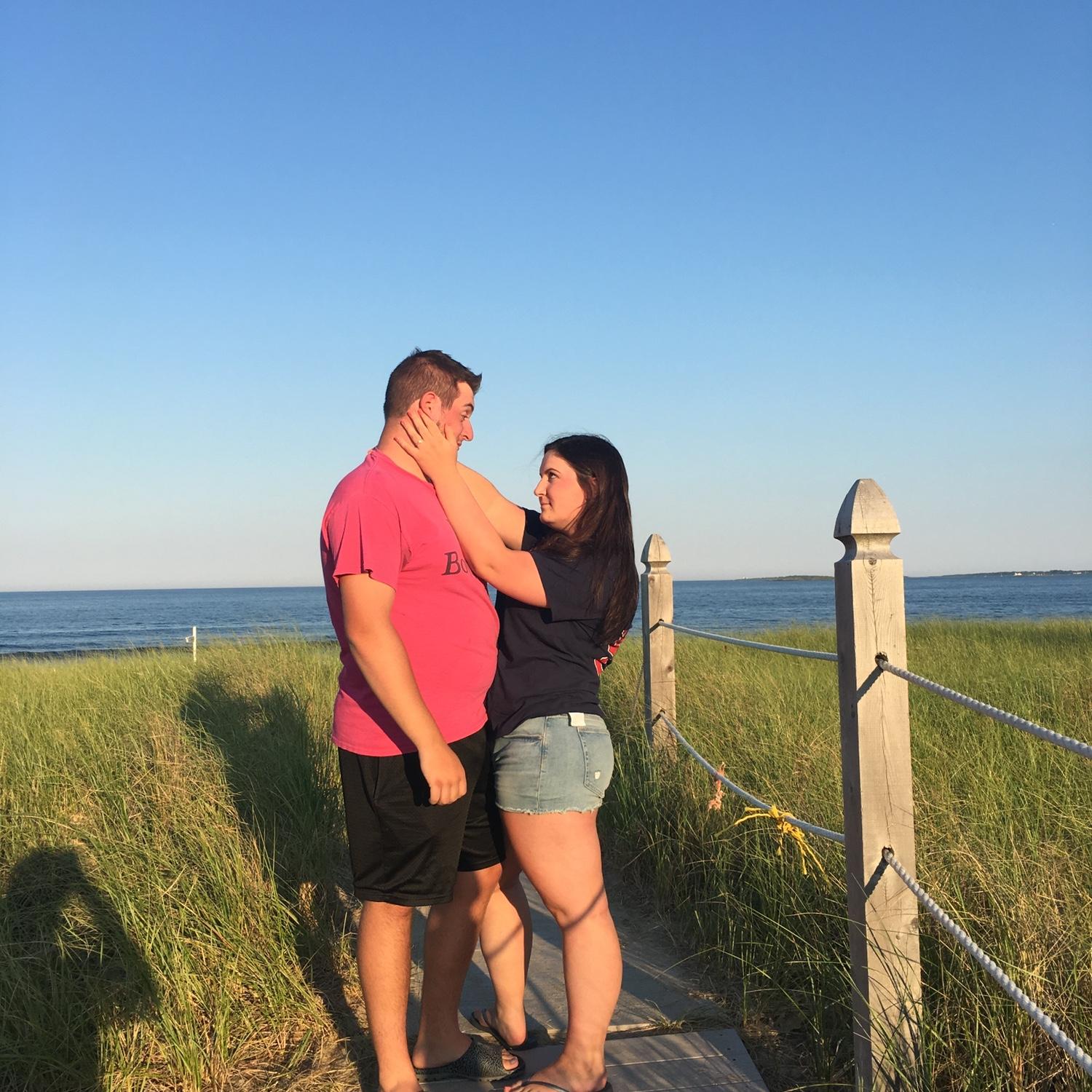 Ocean Park, Maine 2017 - the same board walk Andy proposed at!