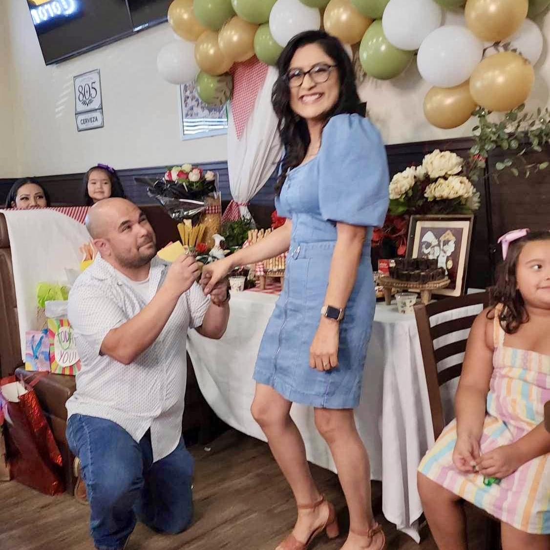 She said YES!!!