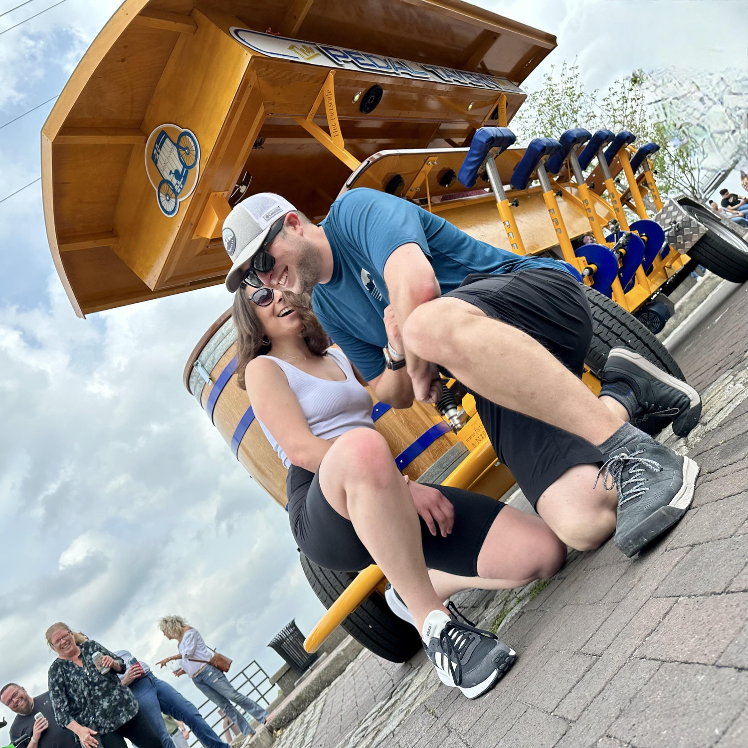 Having a blast peddling around Nashville