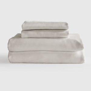 (Sand) Organic Bamboo Viscose Sheet Set - King