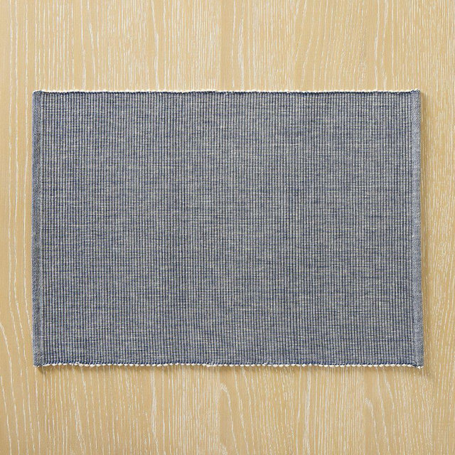 Riviera Placemat, Indigo, Set of 4