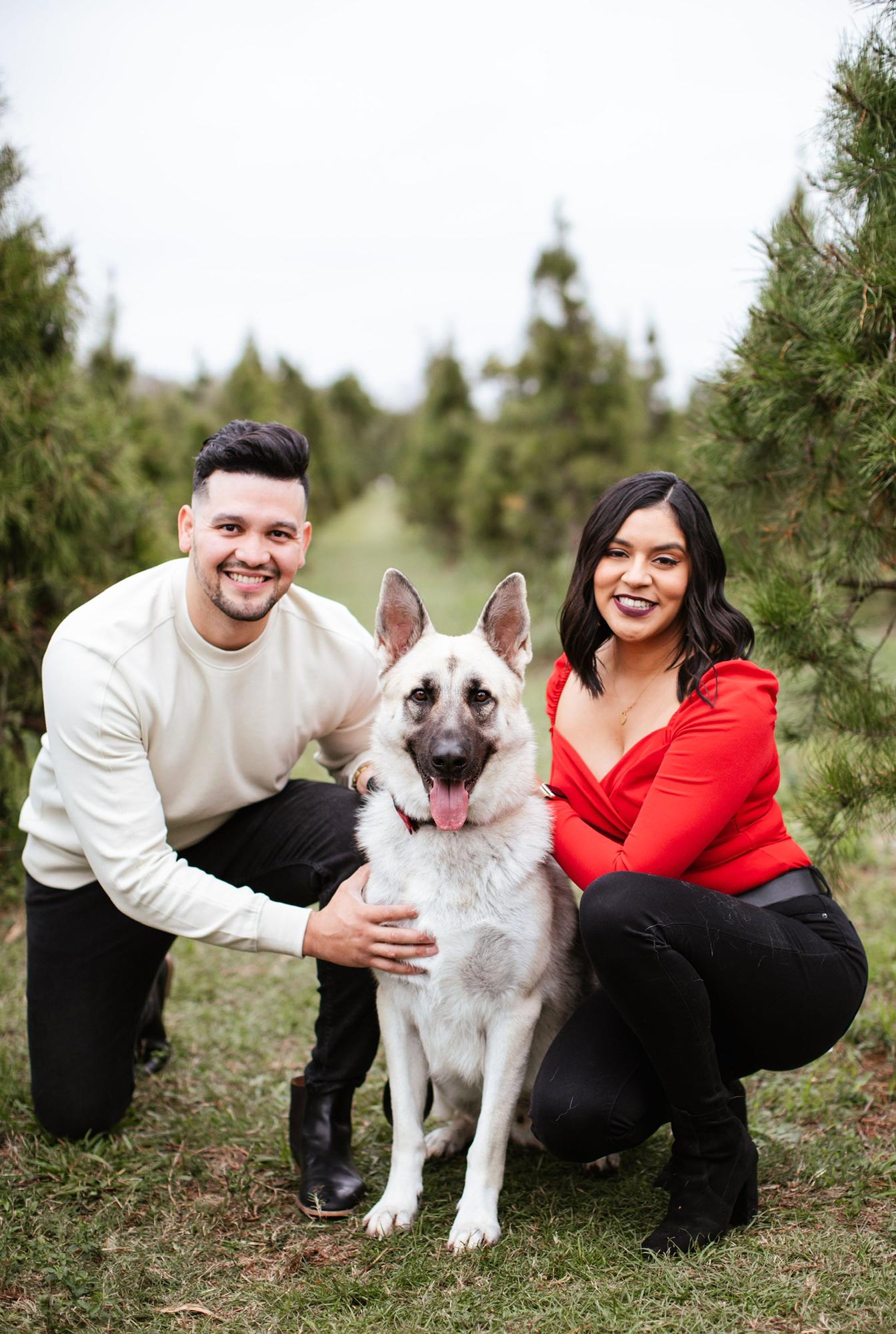 Christmas 2021 with our sweet boy.