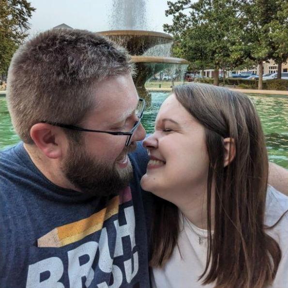 Fun Fact- we had not quite been dating a month in this photo and went to look at engagement rings!