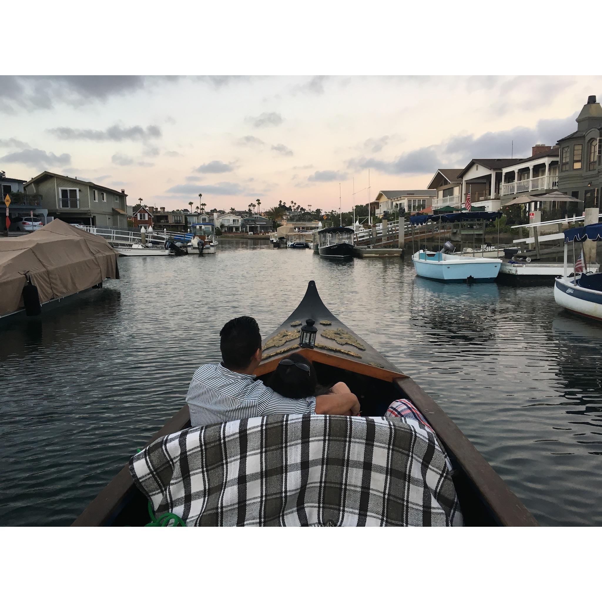 Newport Gondola on Valentine's