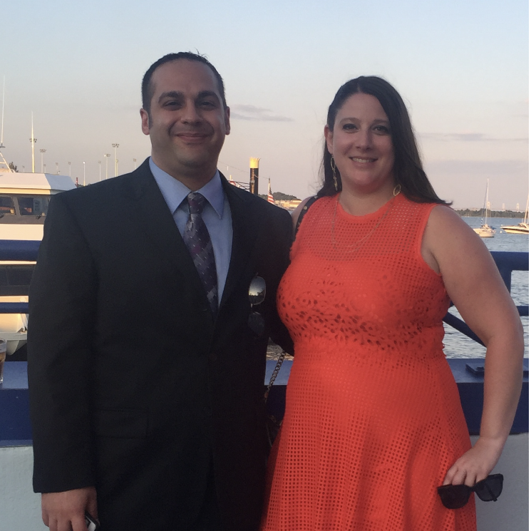 At a wedding in Annapolis
