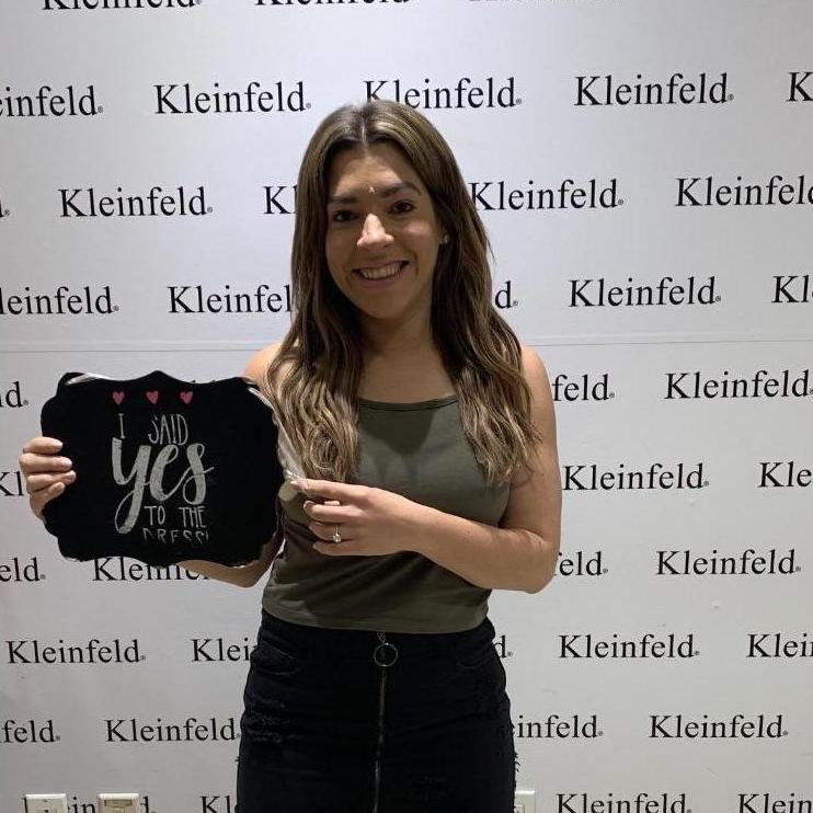 She said yes to the dress!!