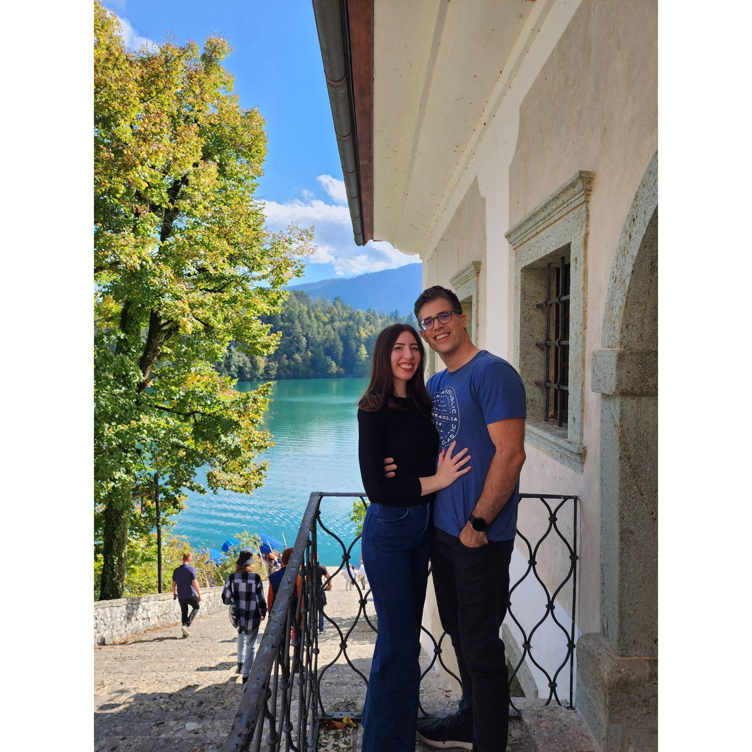 Visiting Lake Bled in Slovenia