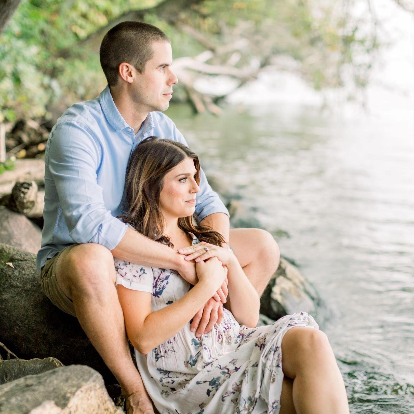 Engagement at High Cliff State Park