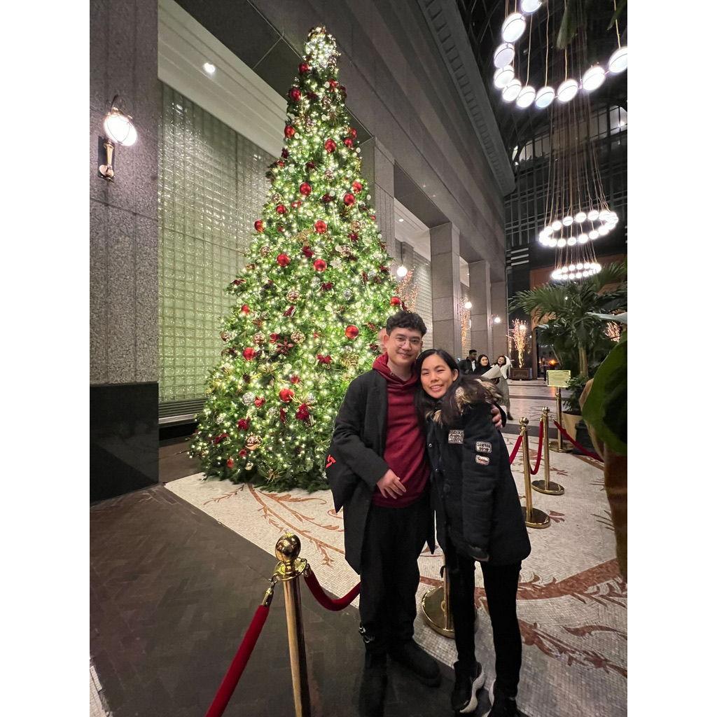 Enjoyed Christmas vibes in New York