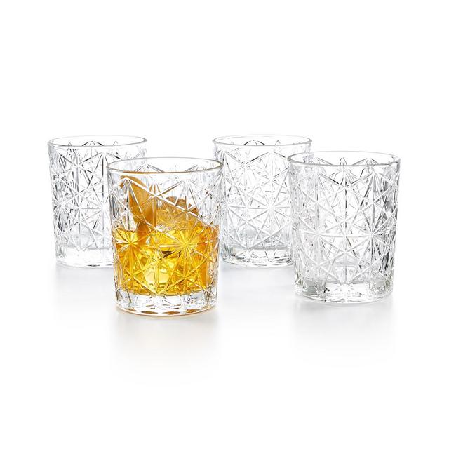 Bormioli Rocco Lounge Double Old Fashioned Glasses, Set of 4