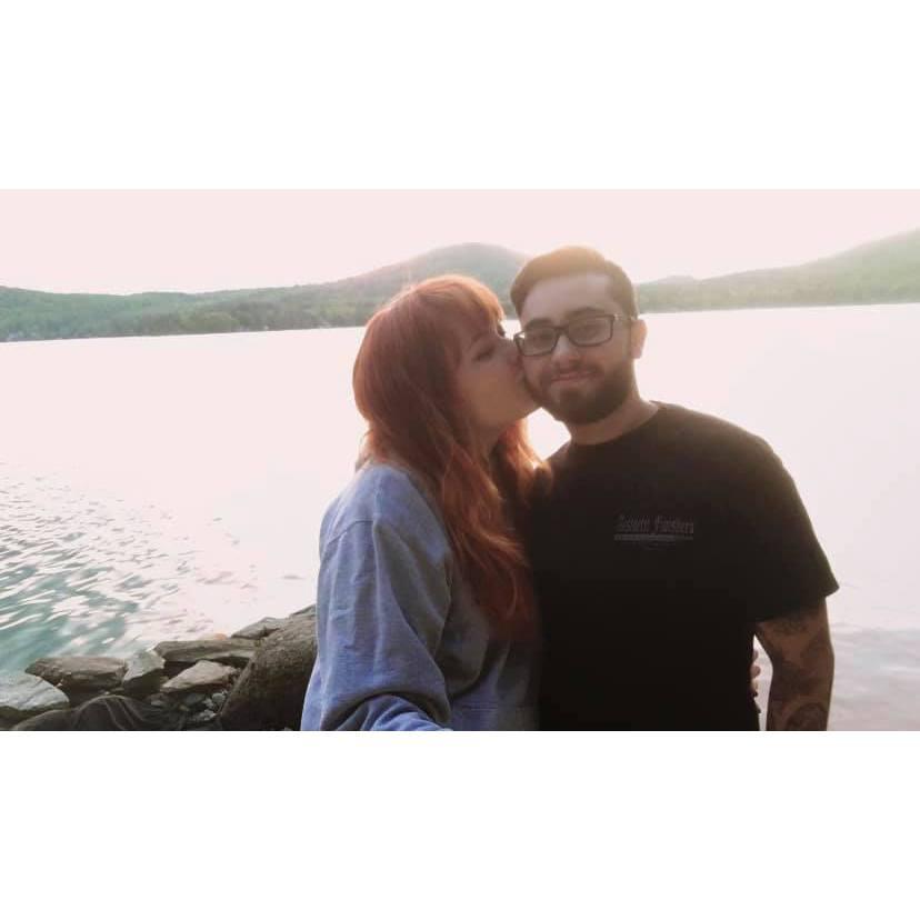 Our first date, and also the same location Luke proposed! 2016