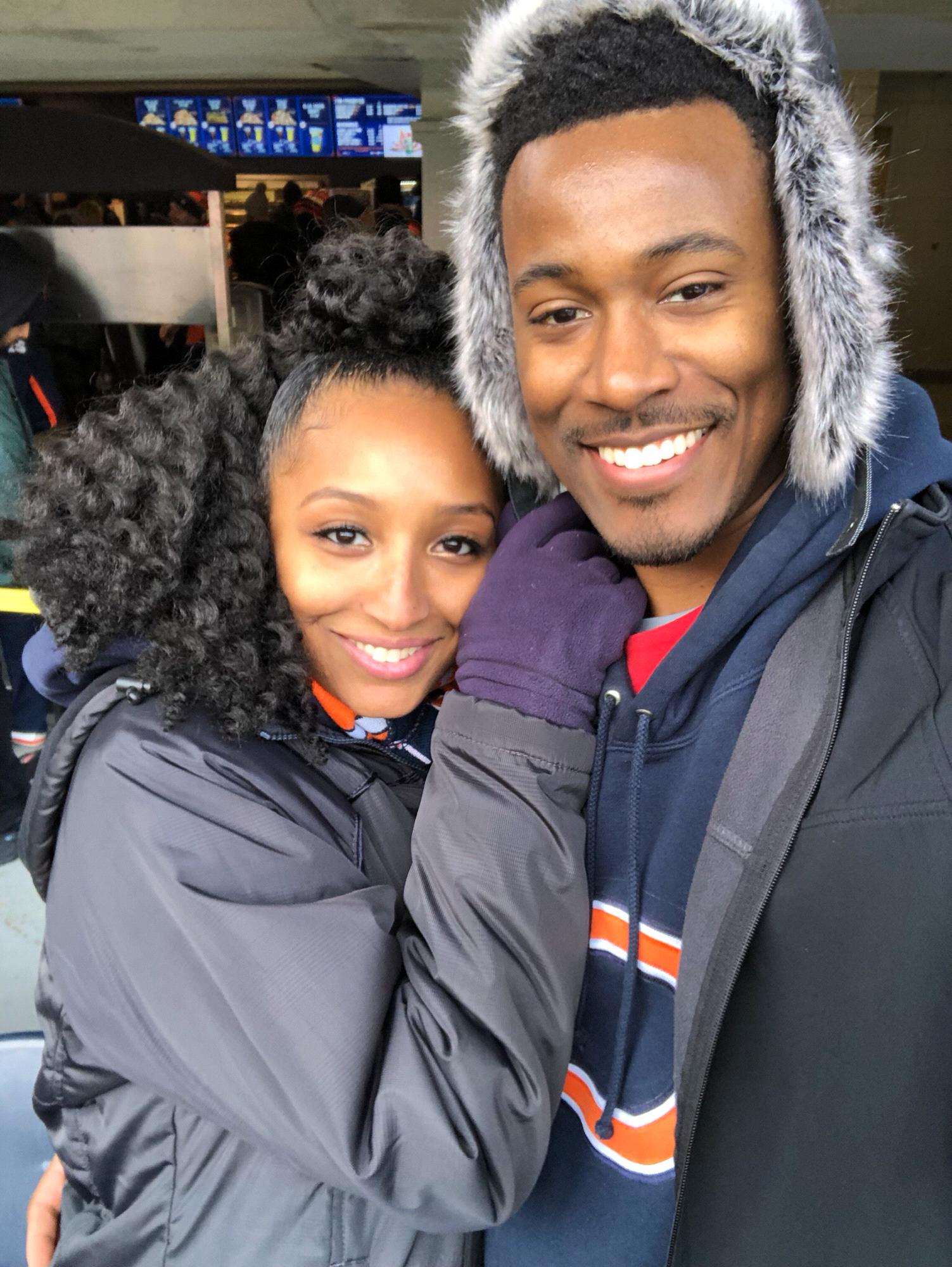 His FIRST Bears game November 2018!