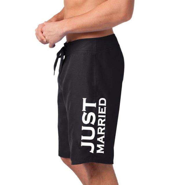 JUST Married Honeymoon Board Shorts