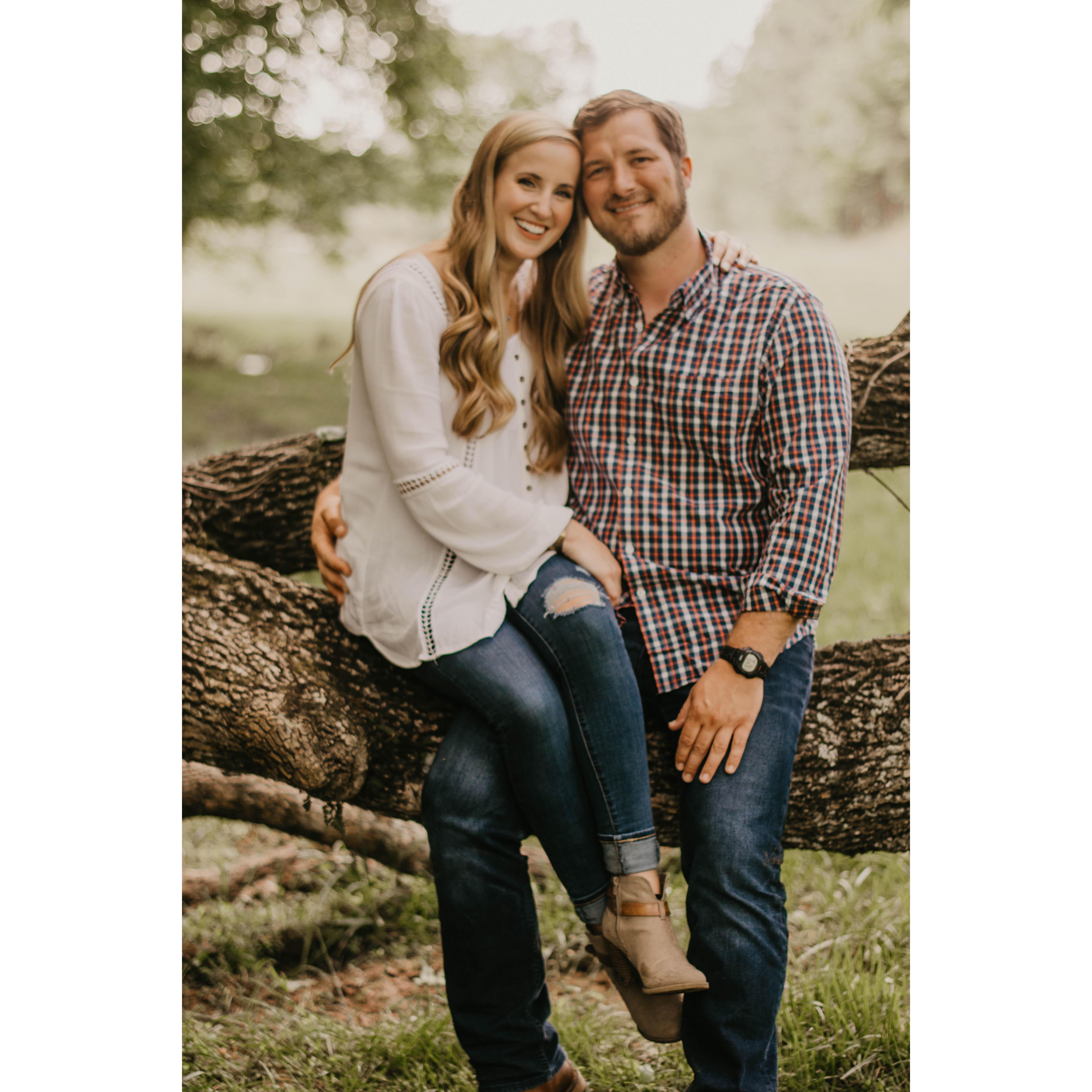 Engagement Photos by Cedar and Palm Photography.