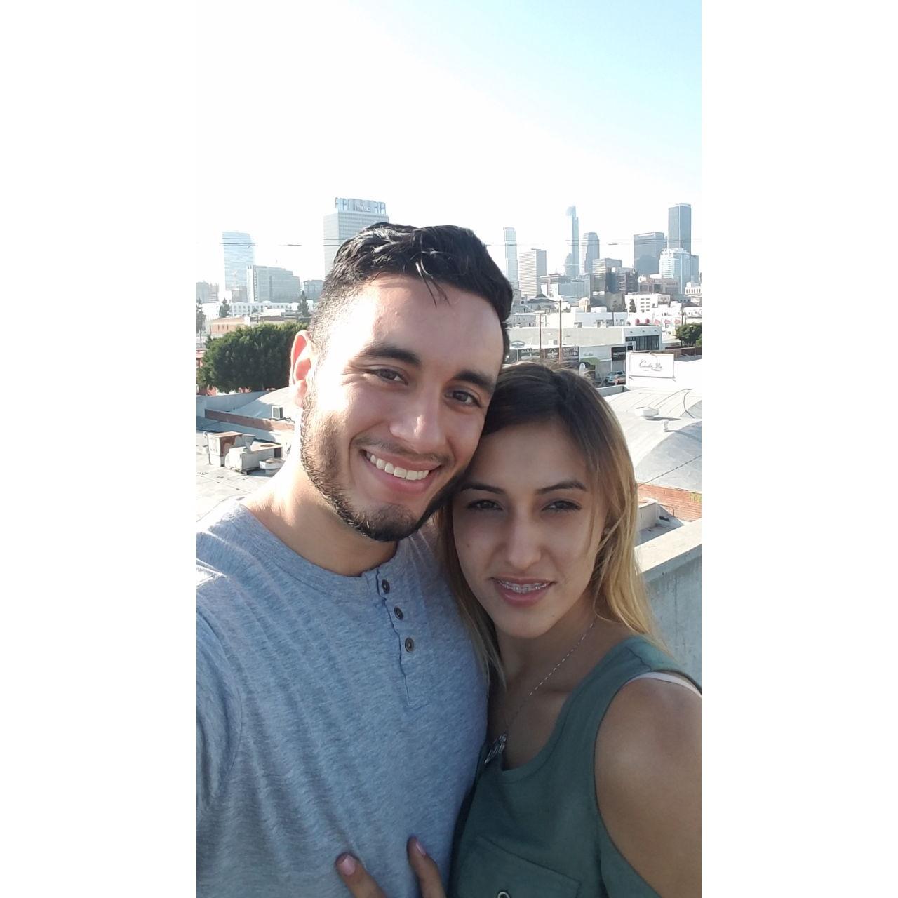 Brandon's first L.A. callejones trip