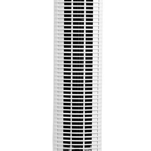 Holmes Oscillating Tower Fan with 3 Speed Settings, 31 Inch, White